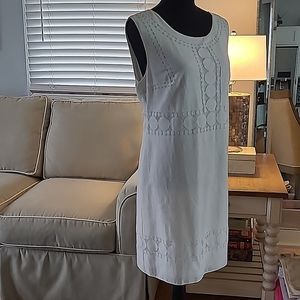 Max Studio white/ivory lace summer dress bridal shower garden party